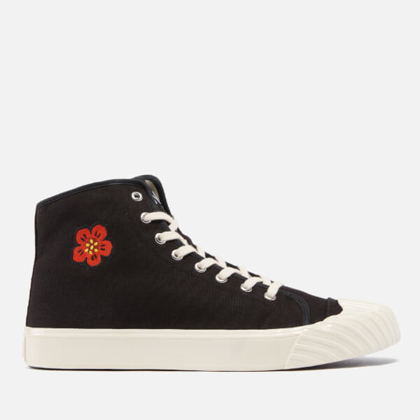 School Logo-Embroidered Canvas High-Top
