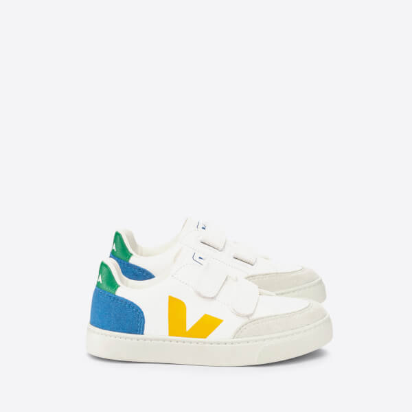 Kids' V-12 Leather and Vegan Suede