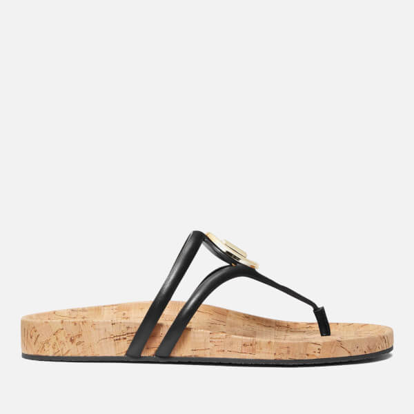 Hampton Leather Flat Sandals