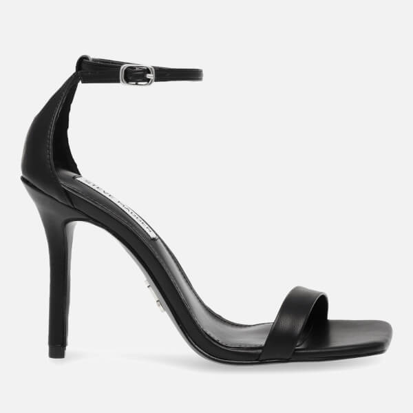 Uphill Faux Leather Heeled Sandals