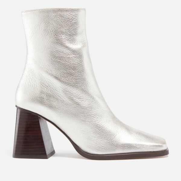 South Shimmer Leather Heeled