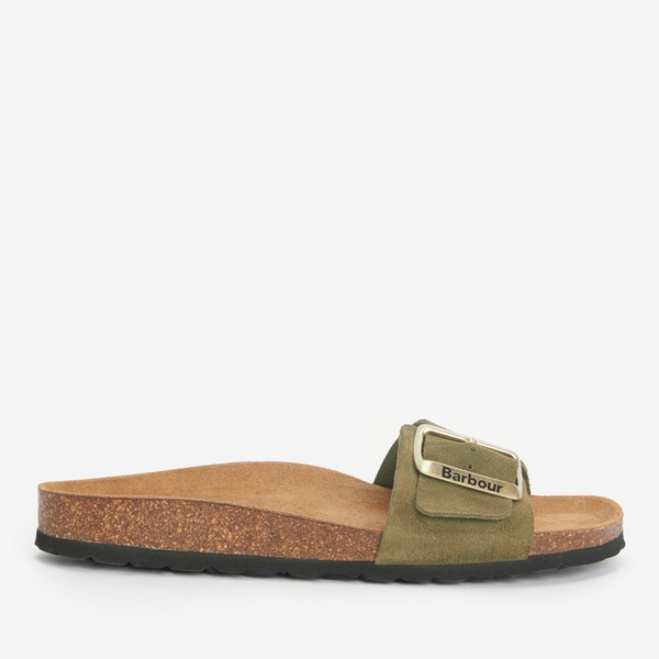 Benton Single Strap Suede Sandals