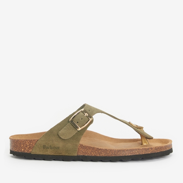 Margate Suede Toe Post Sandals