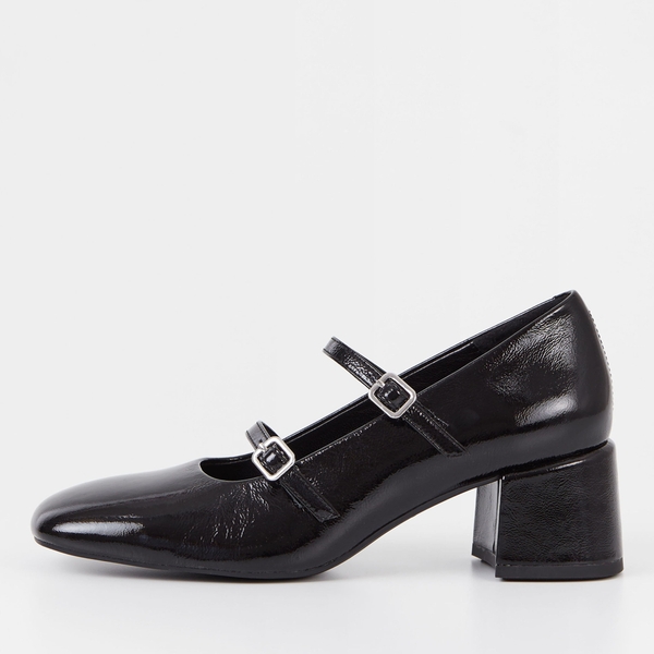 Adison Patent-Leather Heeled Mary Jane