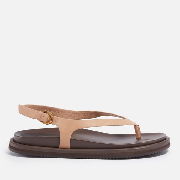 Daisy Toe Post Leather Sandals