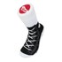 Silly Socks Sneaker - Black Silly Socks Sneaker - Black