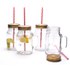 Mason Jar Mug Glasses (Set of 4) Mason Jar Mug Glasses (Set of 4)
