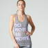 Women's Burnout Vest - Grey Women's Burnout Vest - Grey