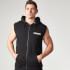 Myprotein Men's Sleeveless Hoodie - Black Myprotein Men's Sleeveless Hoodie - Black