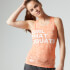Women's Burnout Vest, Peach Women's Burnout Vest, Peach
