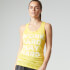 Women's Burnout Vest, Yellow Women's Burnout Vest, Yellow