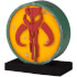 Gentle Giant Star Wars Mandalorian Logo Bookends - 15cm Gentle Giant Star Wars Mandalorian Logo Bookends - 15cm
