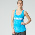 Myprotein Women's Tie Dye Stringer Vest, Blue Myprotein Women's Tie Dye Stringer Vest, Blue