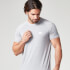 Myprotein Men's Performance Short Sleeve Top - Grey Marl Myprotein Men's Performance Short Sleeve Top - Grey Marl