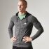 Veste Zippée à Capuche Performance Homme, Grise Veste Zippée à Capuche Performance Homme, Grise