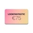 €75 LOOKFANTASTIC Giftcard view 2