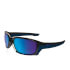 Oakley Straightlink Sunglasses - Polished Black/Sapphire Iridium