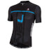 Nalini Speed Short Sleeve Jersey - Black/Blue - L