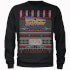 Back To The Future OUTATIME Men's Christmas Sweatshirt - Black Back To The Future OUTATIME Men's Christmas Sweatshirt - Black