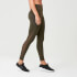 Power Mesh Leggings - Dark Khaki Power Mesh Leggings - Dark Khaki