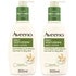 Aveeno Daily Moisturising Lotion Duo for Instant and Long Lasting Hydration 600ml Mega Bundle view 2