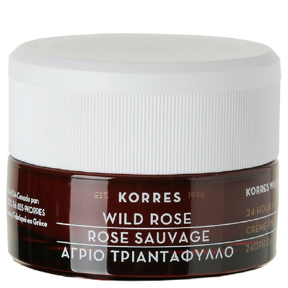 KORRES Wild Rose 24Hour Moisturiser For Normal & Dry Skin (40ml)