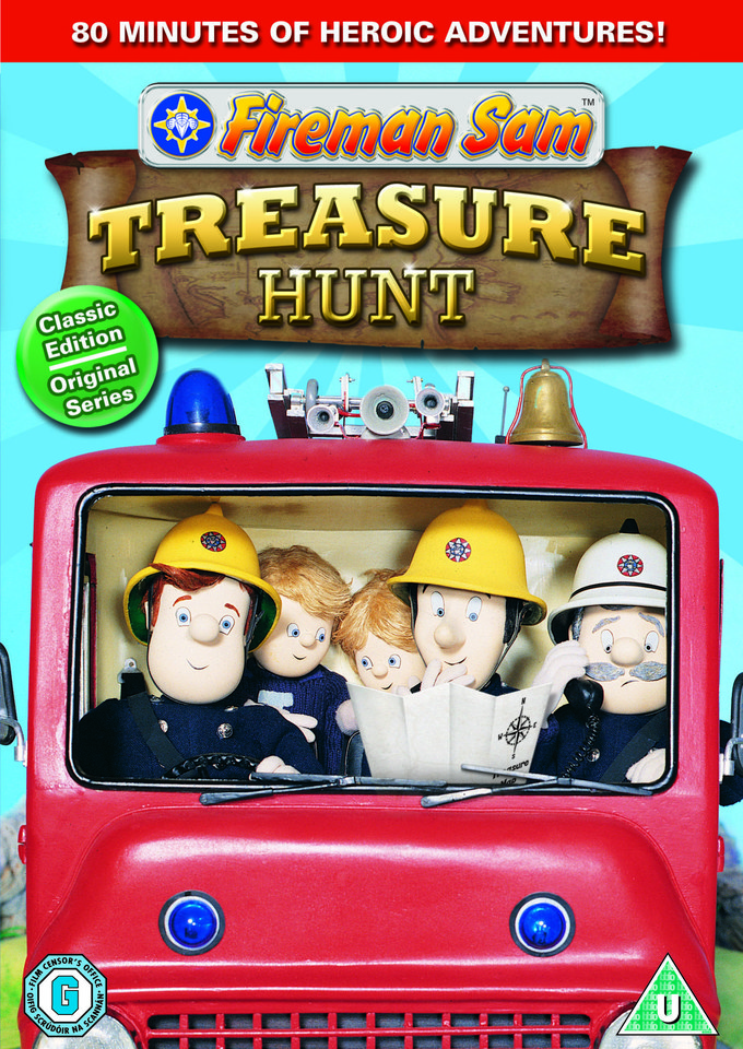Fireman Sam Treasure Hunt DVD