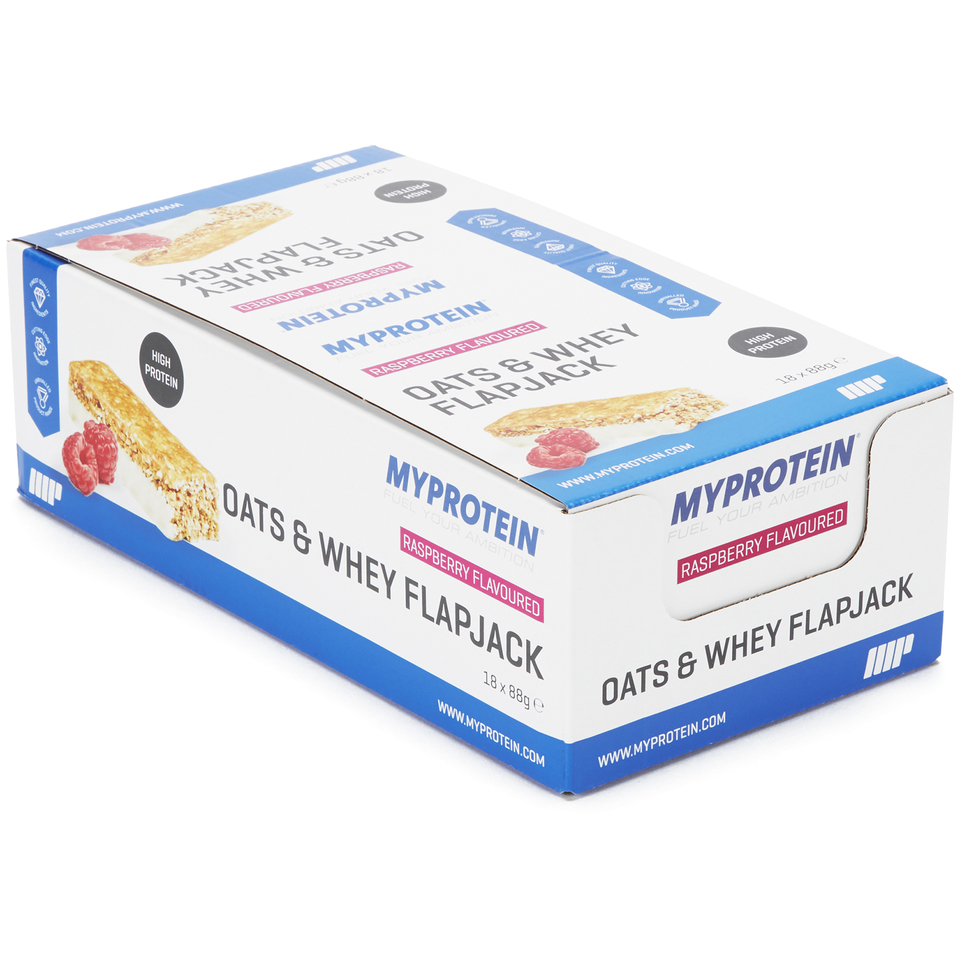 Myprotein Oats & WheyRepen - Doos - Real Raspberry