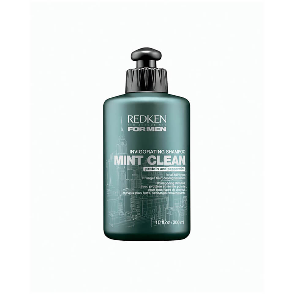 Redken For Men Mint Clean Invigorating Shampoo (300ml 