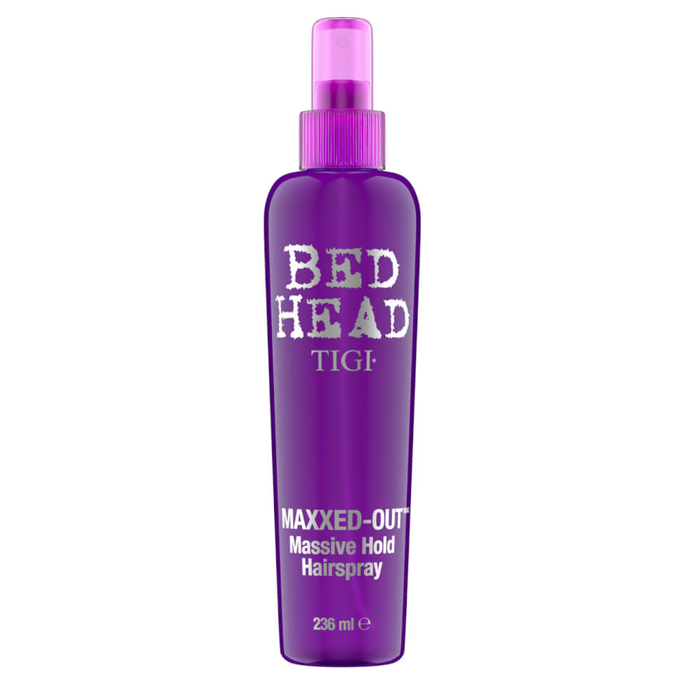 TIGI Bed Head Maxxed Out Massive Hold Hairspray (236ml) Free Shipping
