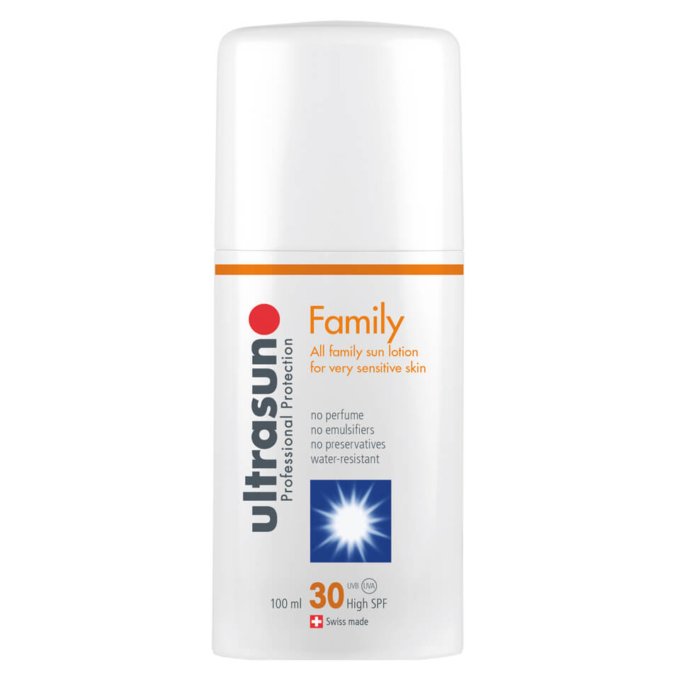 Ultrasun SPF 30 Family Sun Lotion (100ml) Reviews  Free 