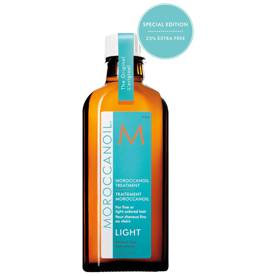 Moroccanoil Treatment Light 125ml 25 Extra Free Worth 41 05
