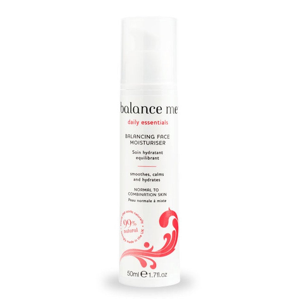 balance me balancing face moisturiser