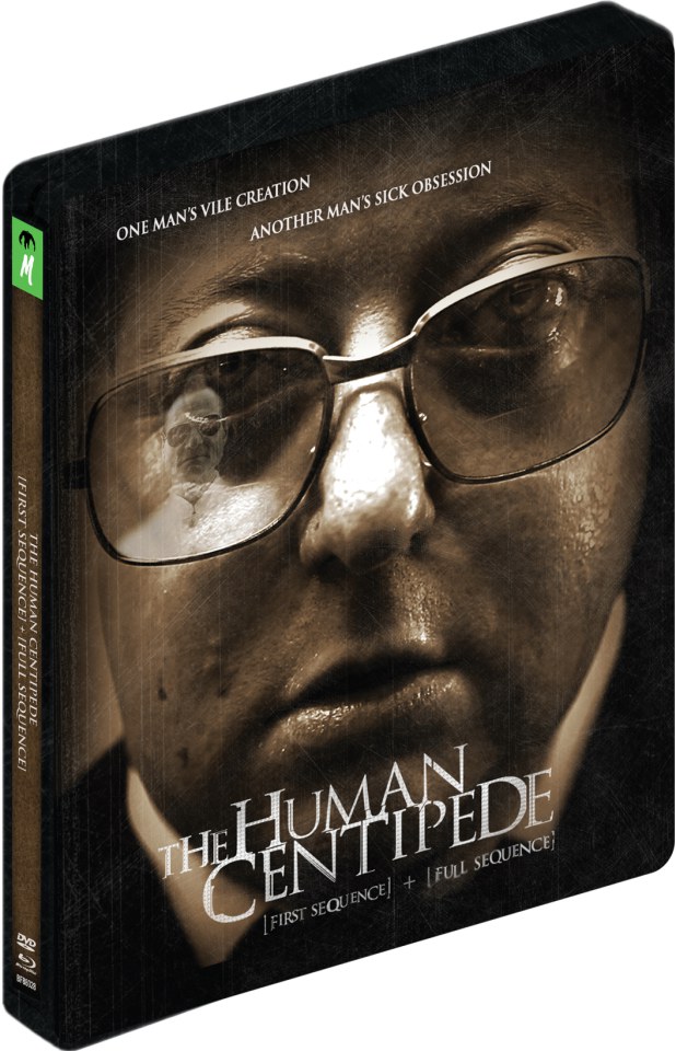 The Human Centipede 1 and 2 - Limited Steelbook Edition (Blu-Ray and