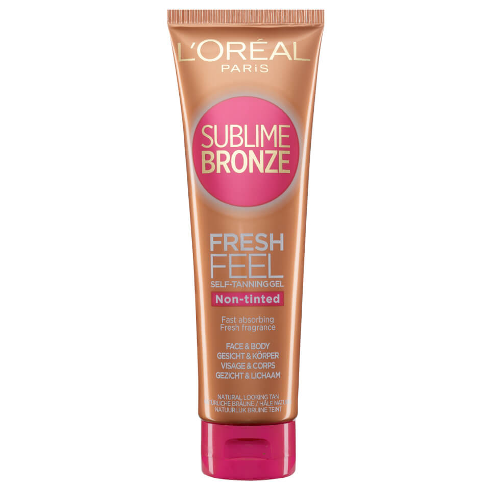 L'Oreal Paris Sublime Bronze Self Tanning Fresh Feel Gel (150ml) Free
