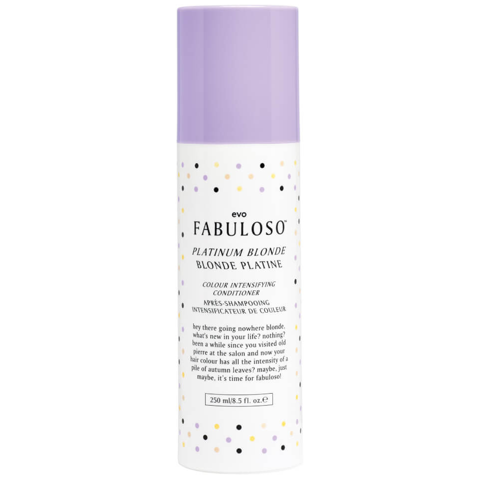 Evo Fabuloso Colour Intensifying Conditioner Platinum Blonde (250ml