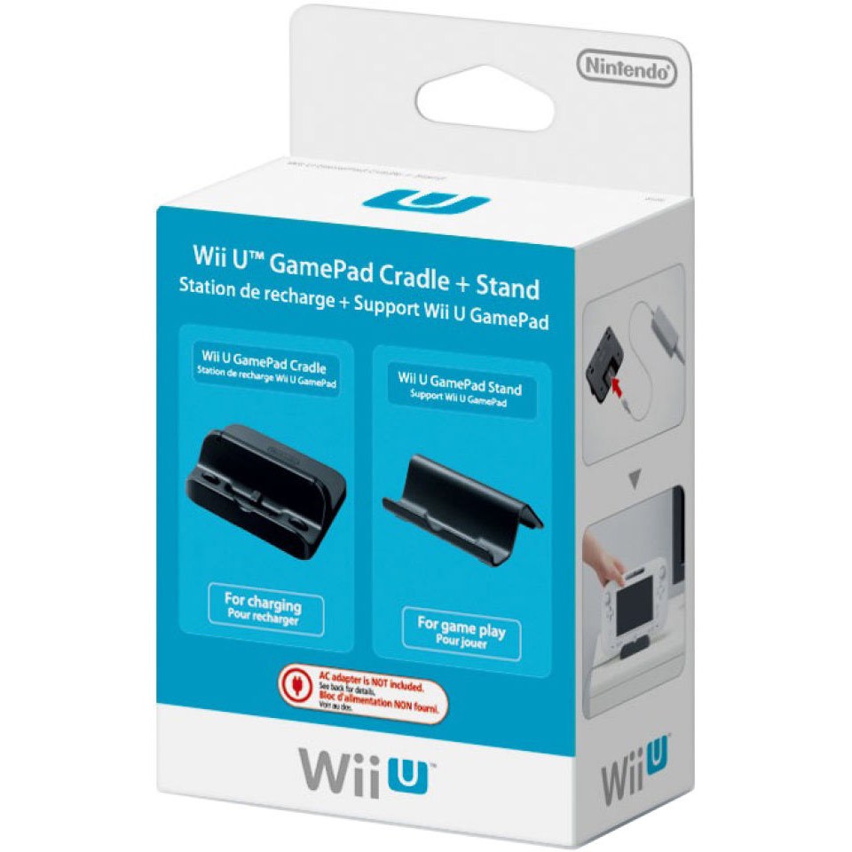 Wii U GamePad Cradle + Stand Nintendo UK Store