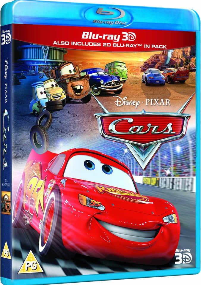 Cars 3D Blu-ray | Zavvi.com