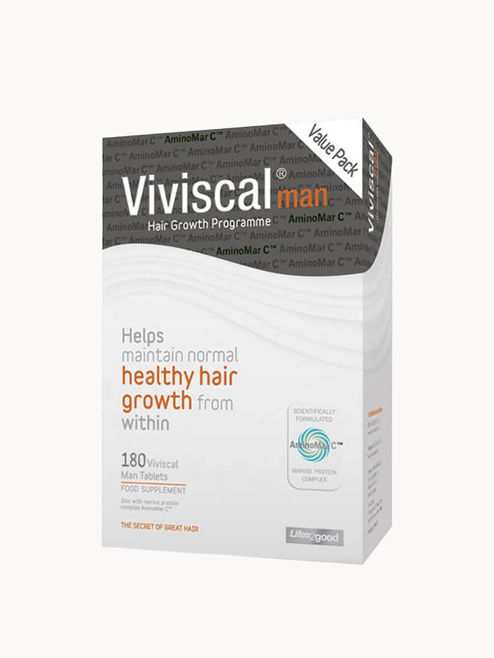 Viviscal Man - Hair Growth Programme, 3 Month Supply (180 Tablets)