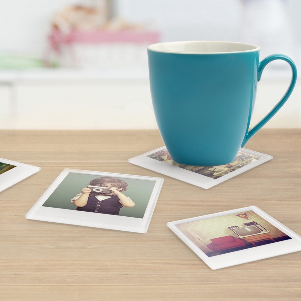 Click to view product details and reviews for Photo Coasters Pack Of 4.