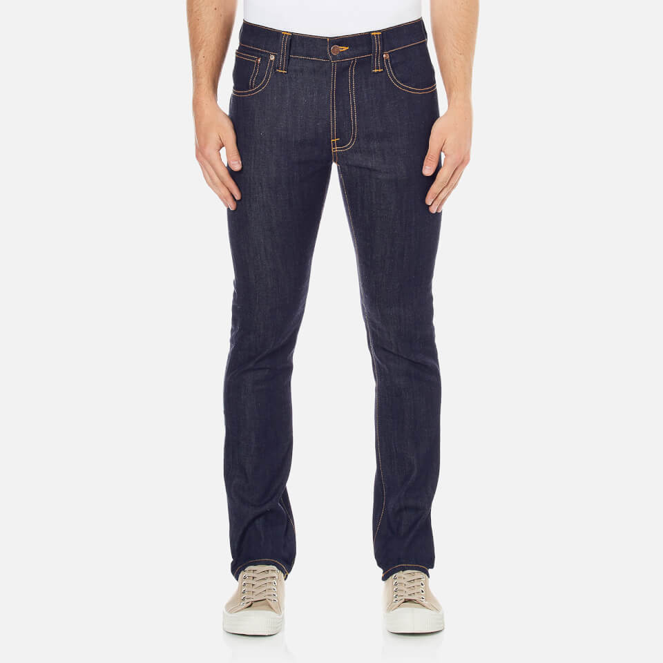 EAN 7311130495646 product image for Nudie Jeans Men's Thin Finn Skinny Jeans - Dry Ecru Embo - W32/L32 | upcitemdb.com