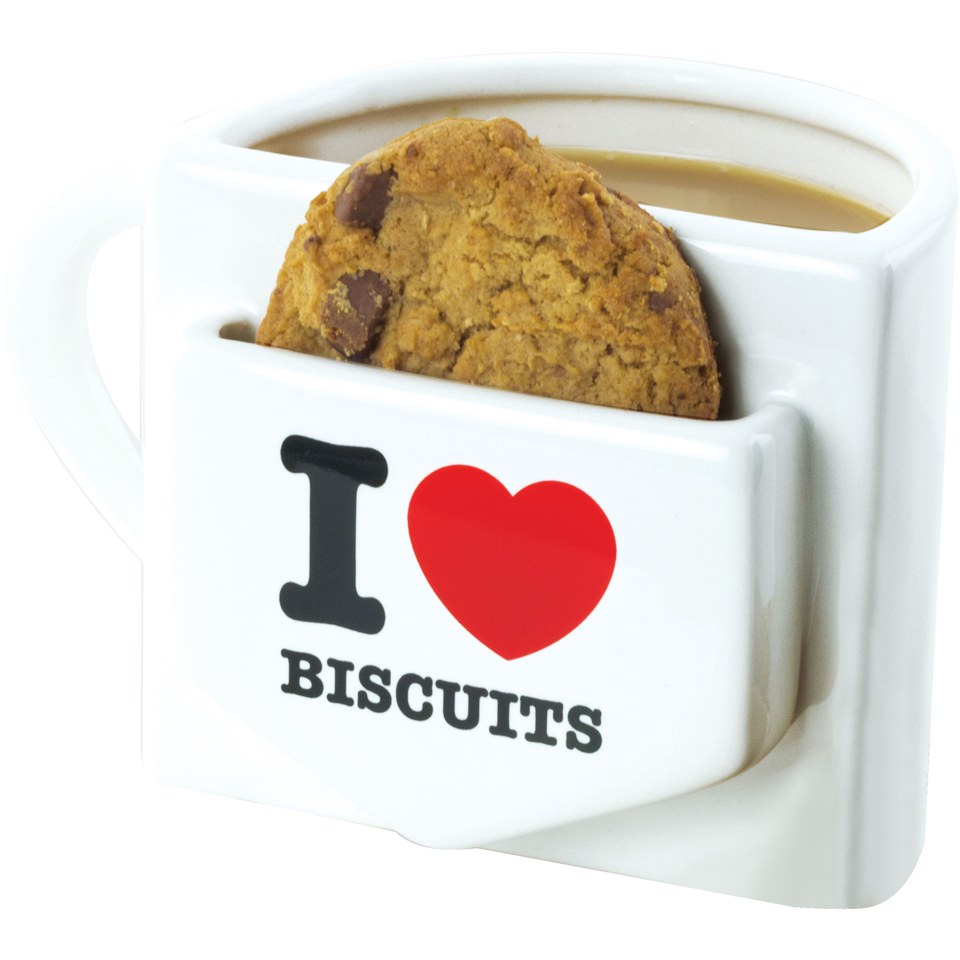 I Heart Biscuits Mug Traditional Gifts