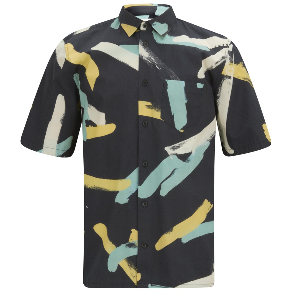 Wood Wood Men's Cy Shirt - Paint - Free UK Delivery over £50