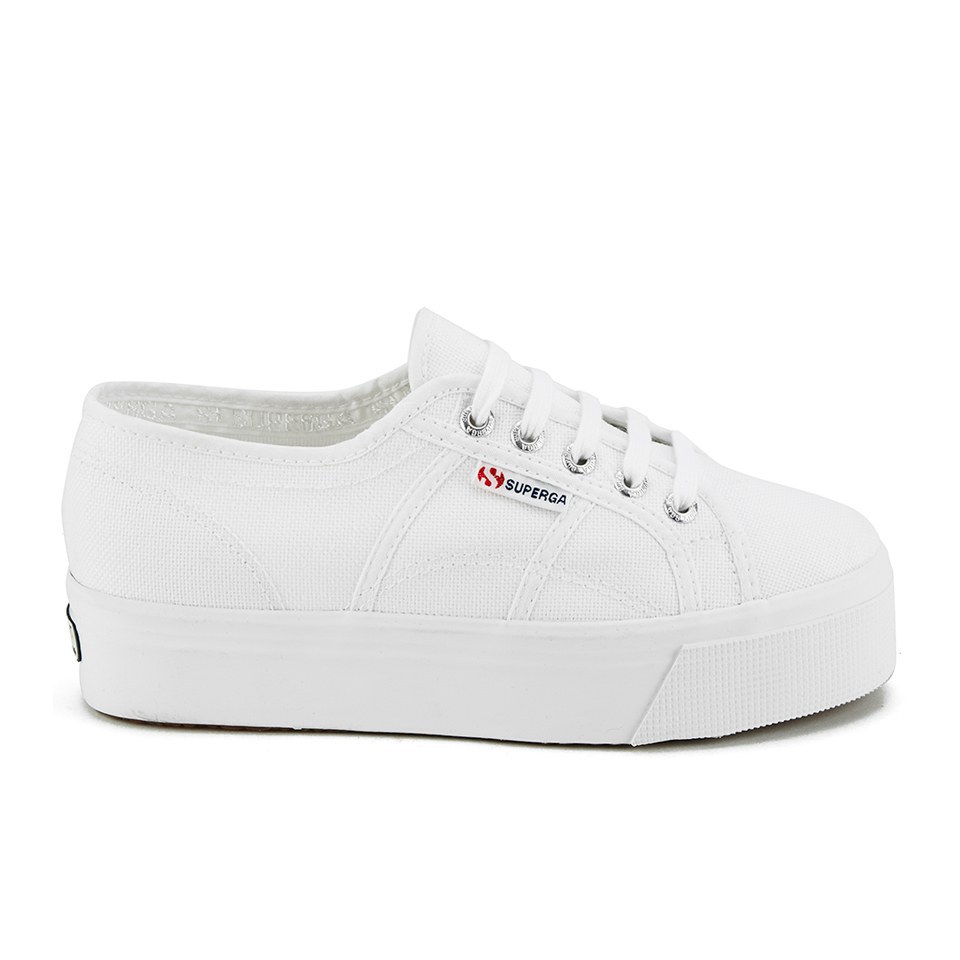 Superga Women's 2790 Linea Up Down Flatform Trainers ...