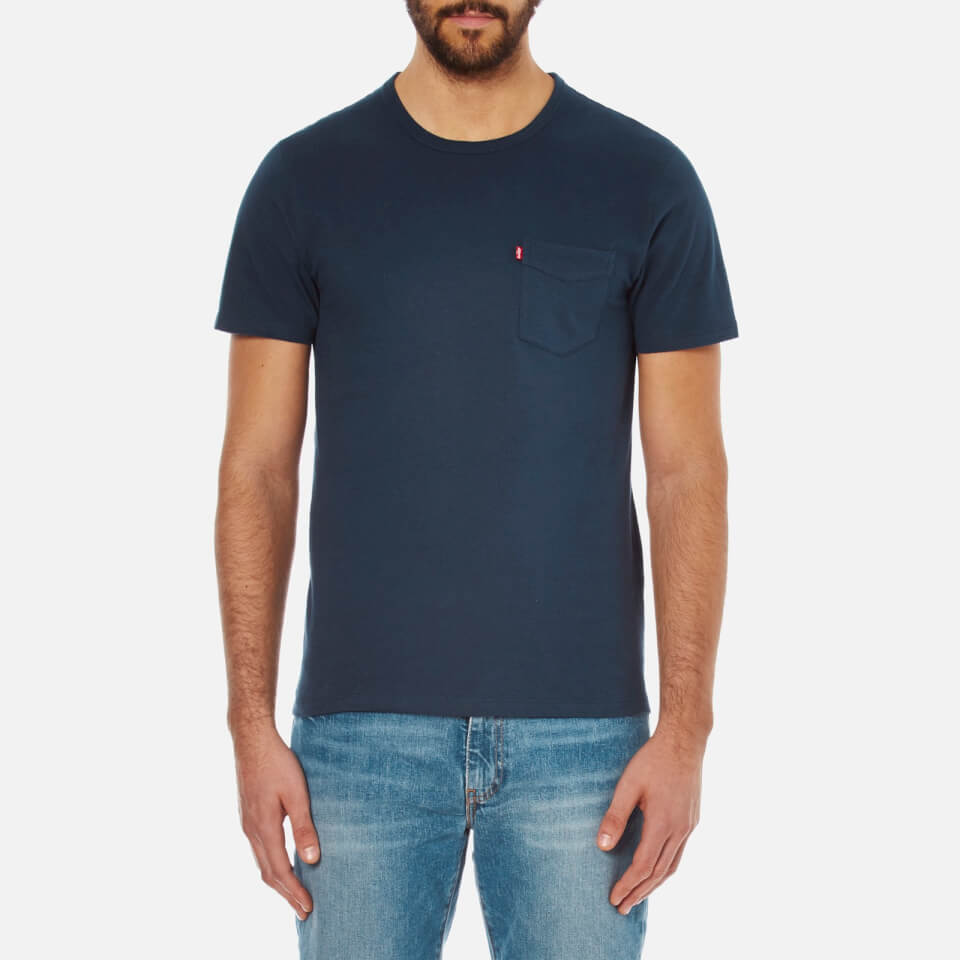Levi's Men's Sunset Pocket T-Shirt - Blue Clothing | TheHut.com
