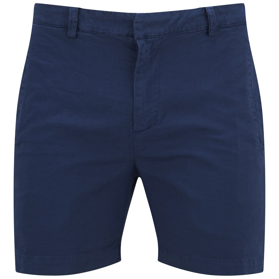 American Vintage Men's Chino Shorts - Navy - M - Navy