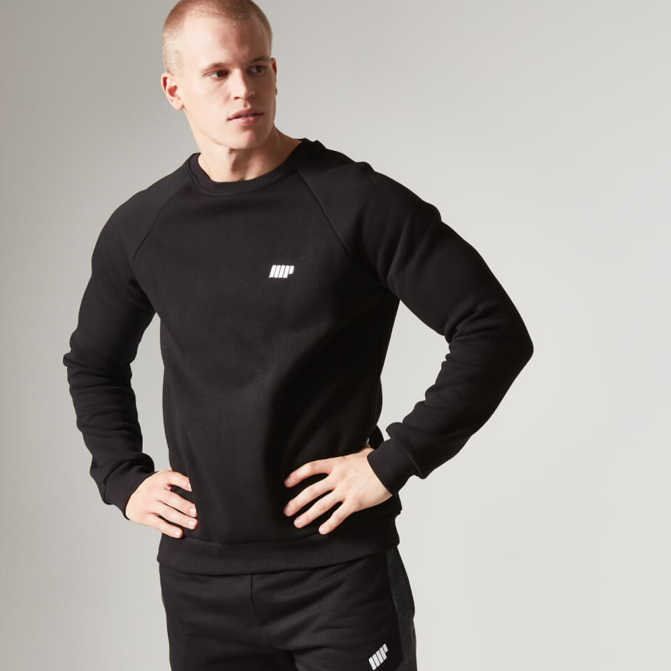 Comprar Myprotein Men's Crew Neck Sweatshirt - Black - S al mejor precio