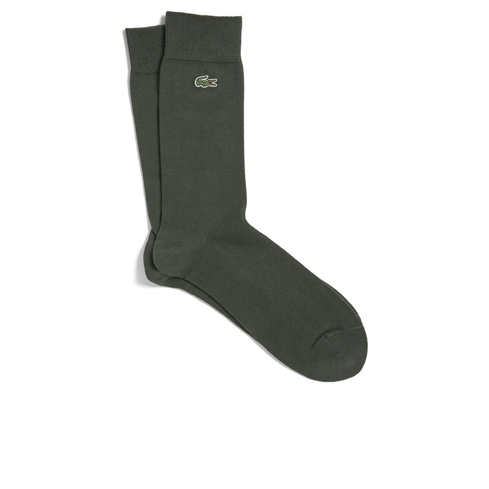 Lacoste Men's Socks Green Mens Clothing