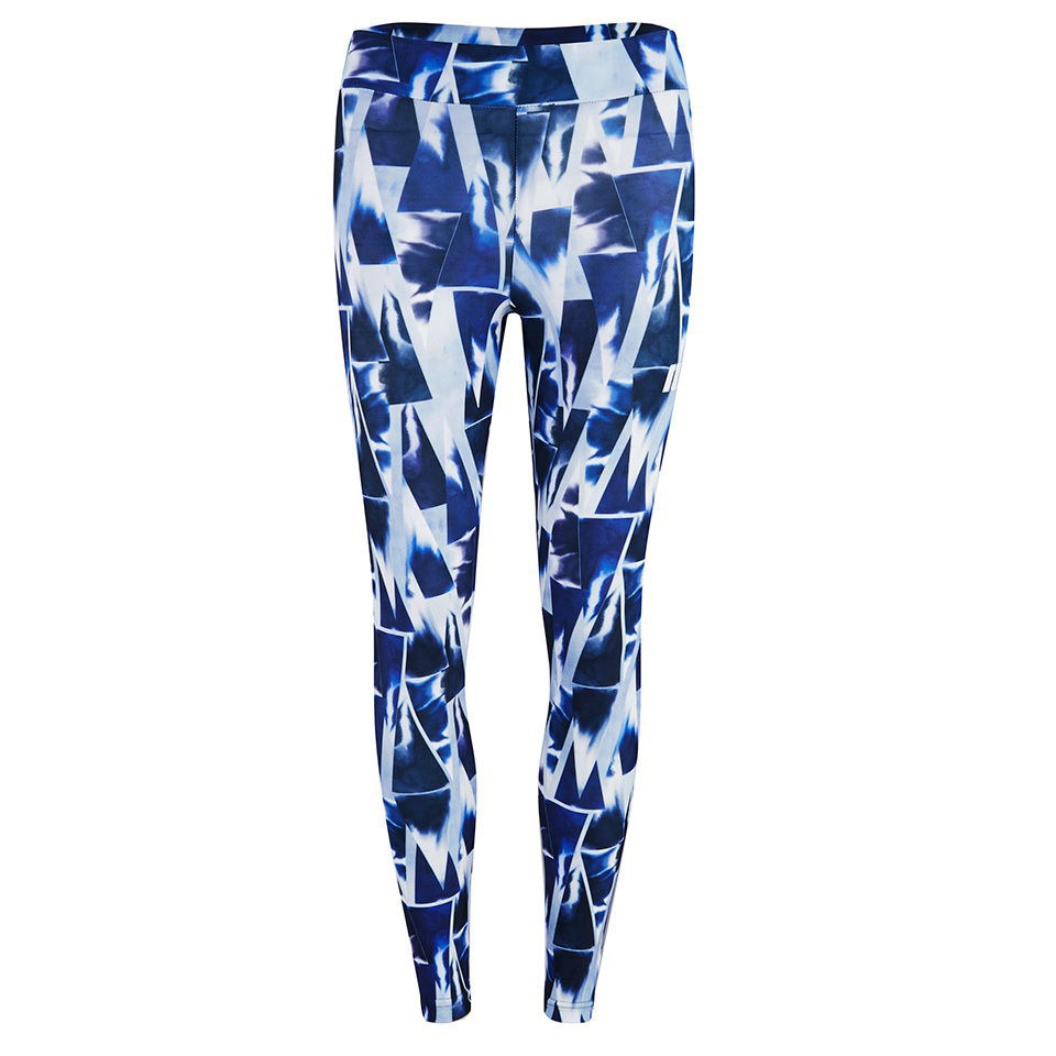 Myprotein Blue Geometric Print Leggings - Multi, L Myprotein Blue Geometric Print Leggings - Multi, L