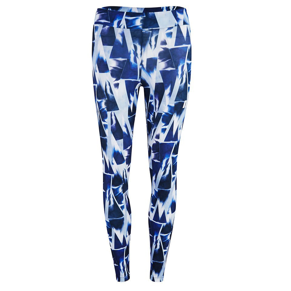 Myprotein Blue Geometric Print Leggings Multi L